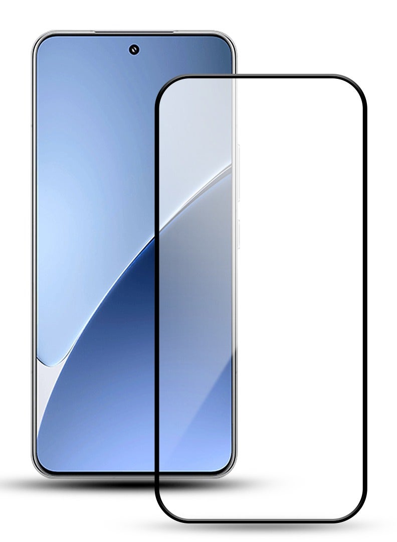 Screen Protector For Xiaomi 15 6.36 Inch 9H Hardness Tempered Glass Film, Bubble Free Easy Installation, Full Coverage, Anti Scratch And Touch Sensitive